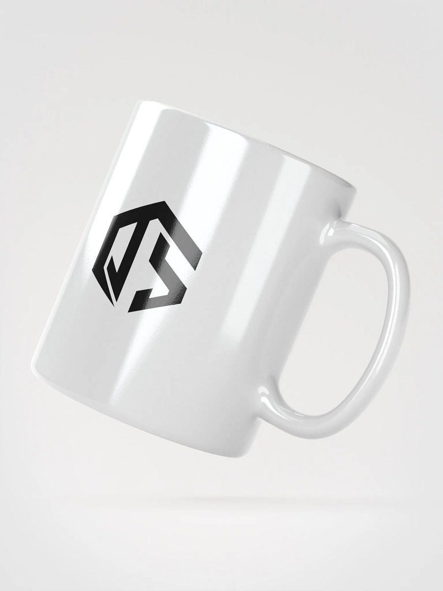 QS Logo White Glossy Mug product image (6)