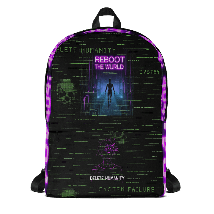 Delete Humanity Backpack product image (1)