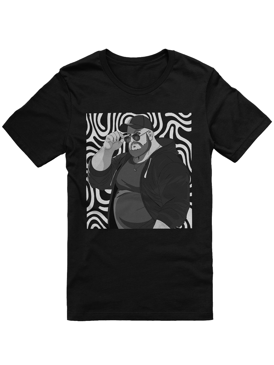 Mens Bos Retro B&W Tee product image (2)