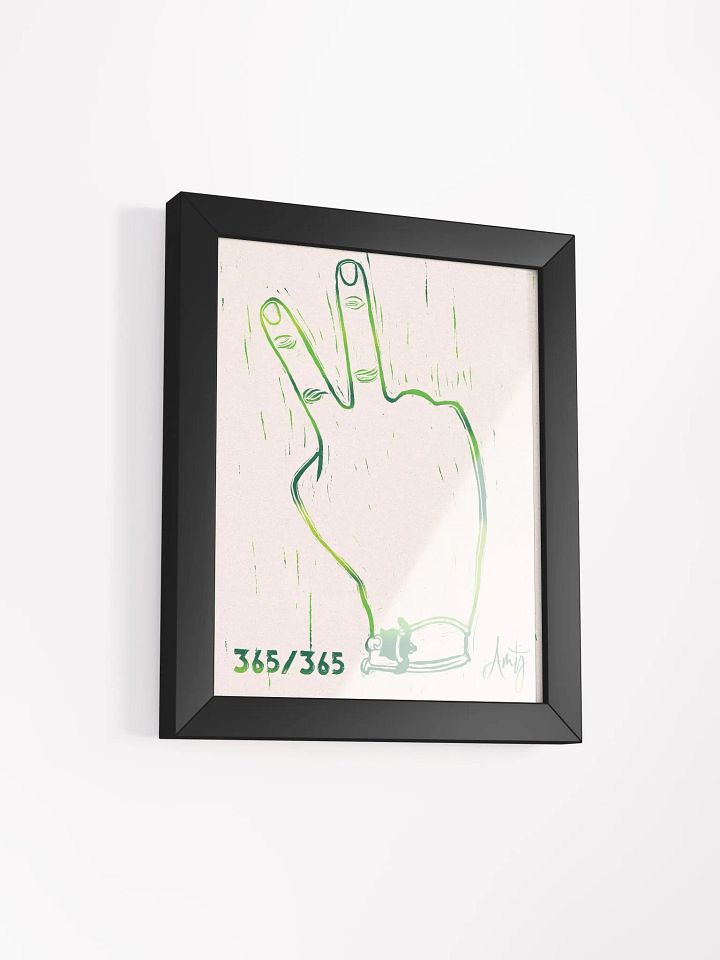 Linocut Peace Art product image (10)