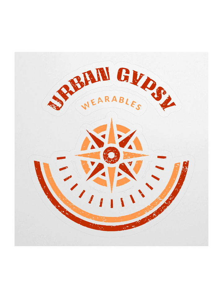 Urban Gypsy Compass Rose Sticker product image (1)