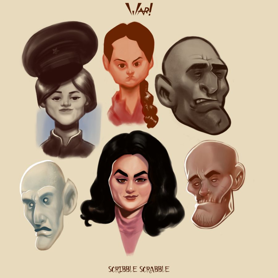 Scribble Scrabble Volume 3 - Collection of Sketches product image (4)