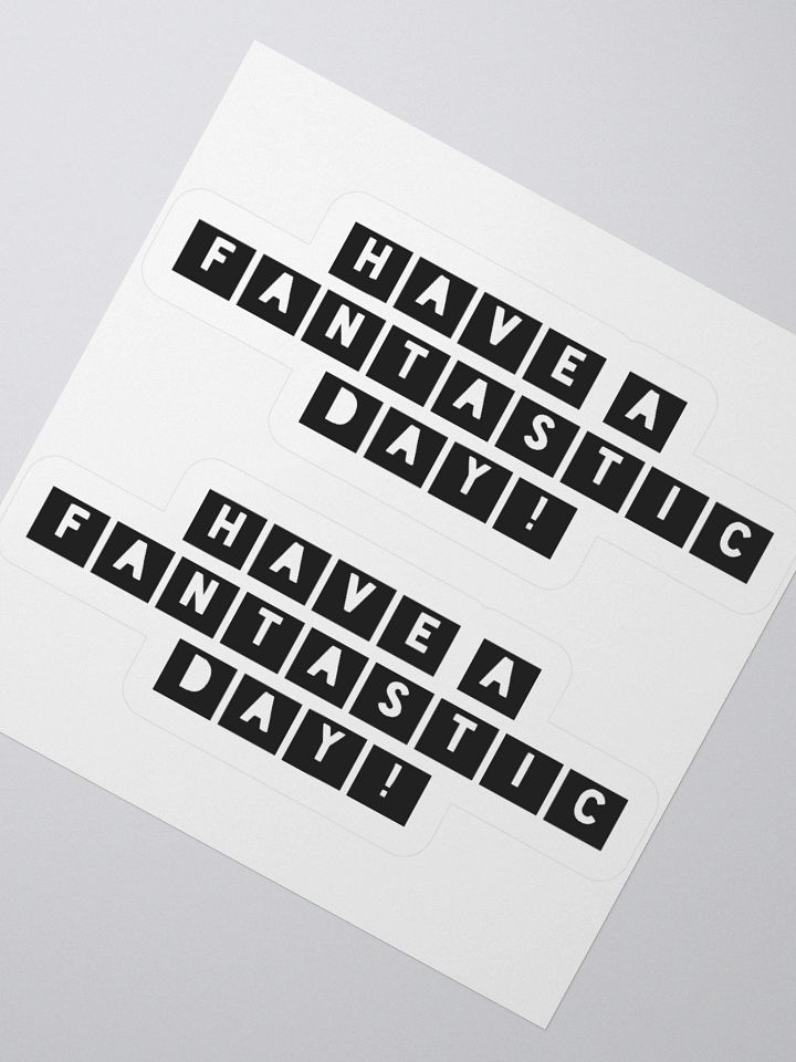 Sticky Stickers (Fantastic Day) 2-PACK product image (1)