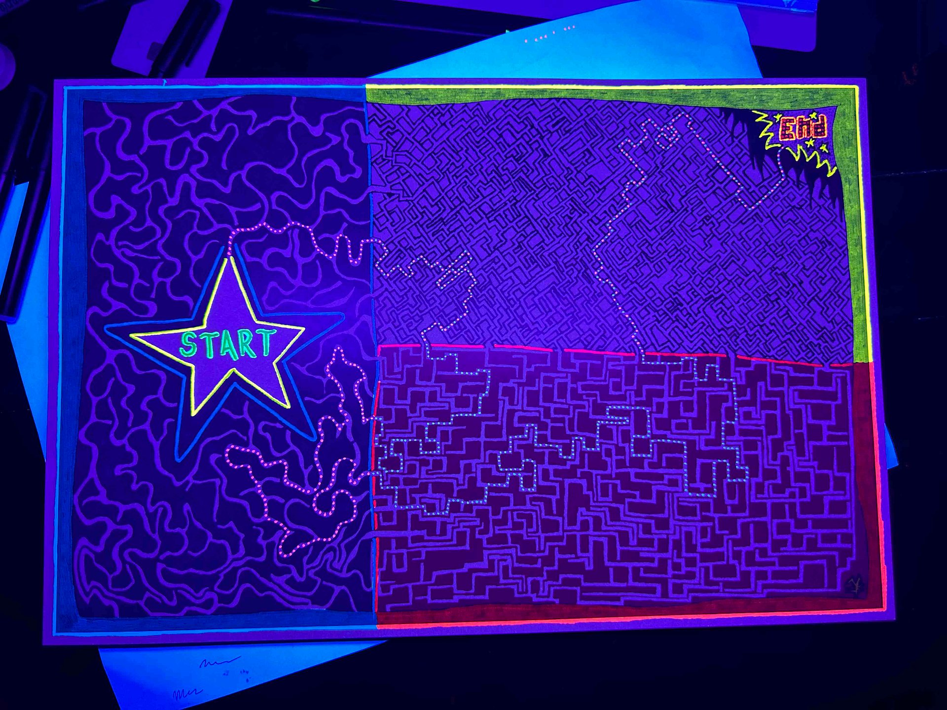 Start of Texas ~Enhanced~ Black Light Answer Key Version product image (2)