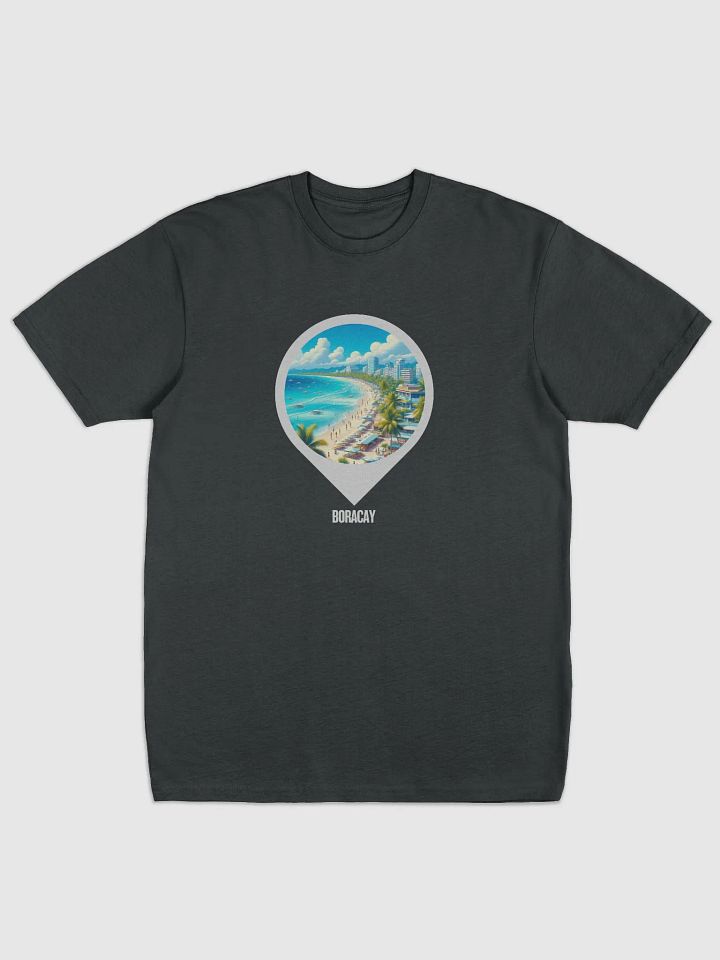 Beach Paradise Men's Premium Tee | AI Design Bocaray Phillipine product image (1)