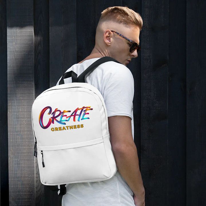 Create Greatness Full Print Backpack product image (2)