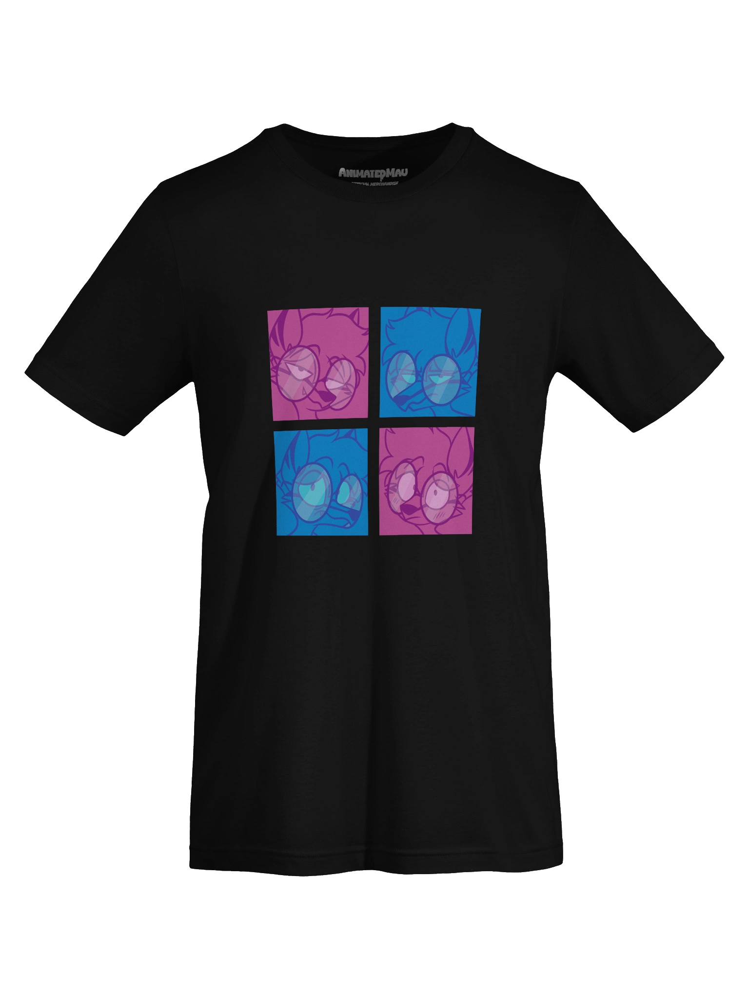 4 Moods Wolf Shirt 🐺💙💜 product image (4)