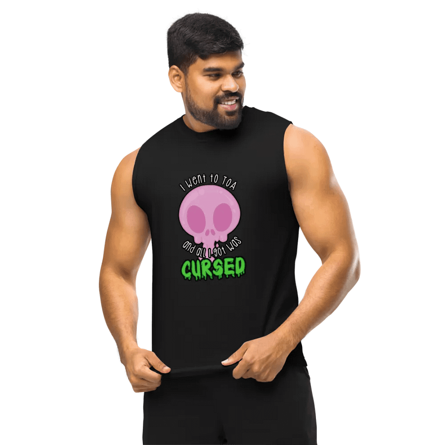 All I Got Was Cursed - Paladin - Men's Style Muscle Tank product image (10)