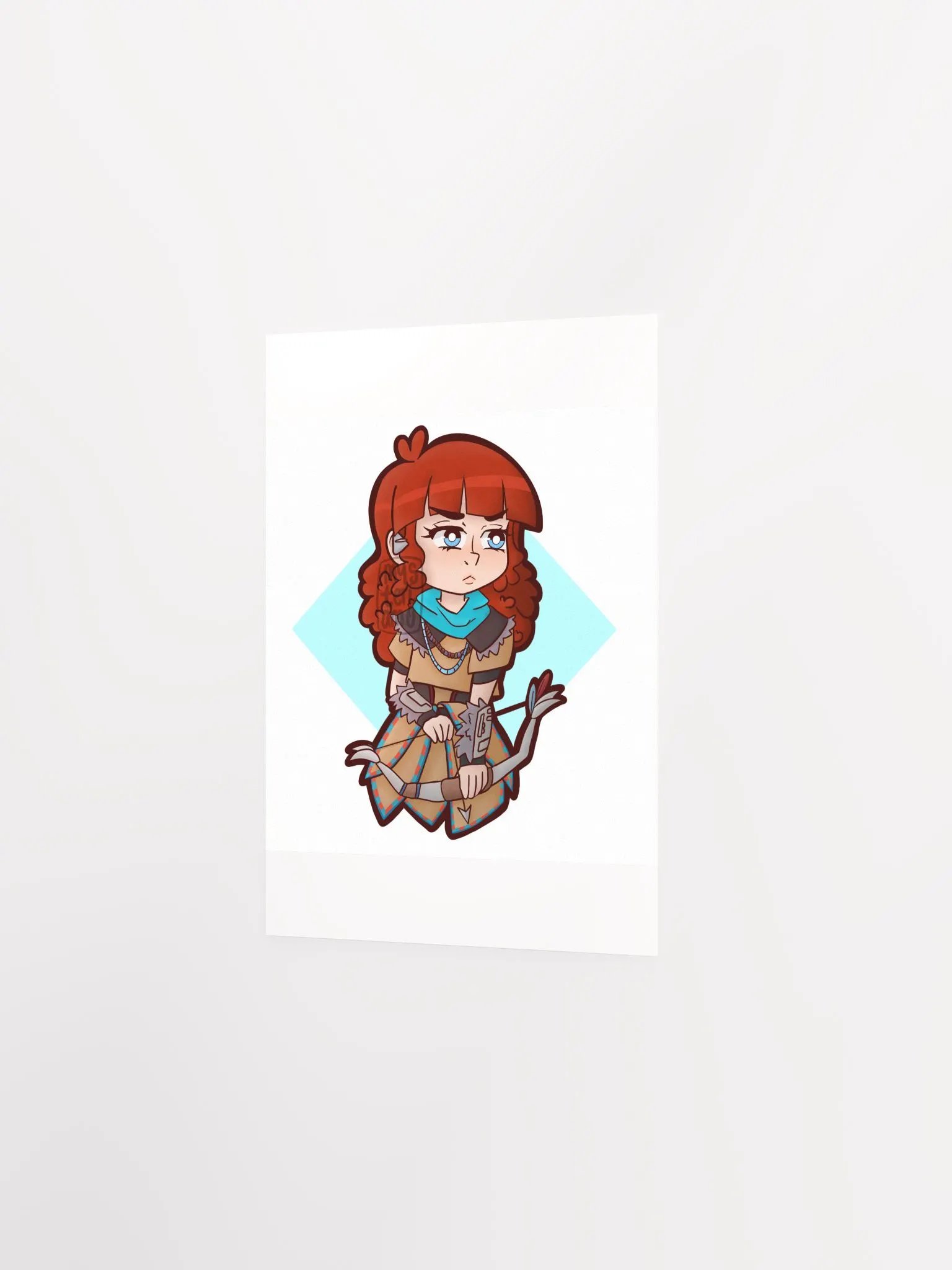 Fantasy Archer Matte Poster product image (3)