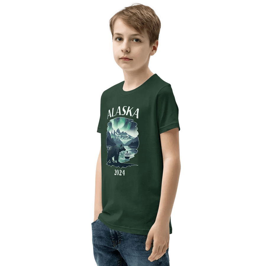 Alaska Wildlife 2024 Teens Dark T-Shirt product image (4)