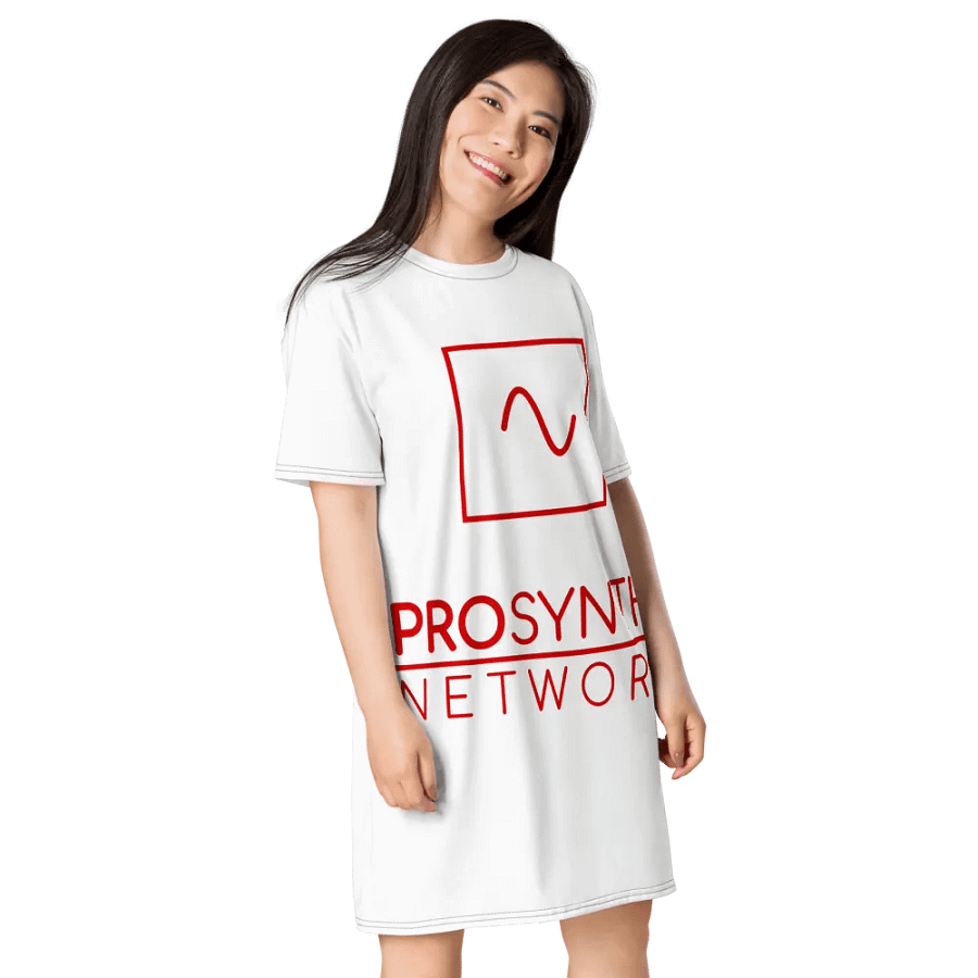 Pro Synth Network All-Over Dress - White product image (4)