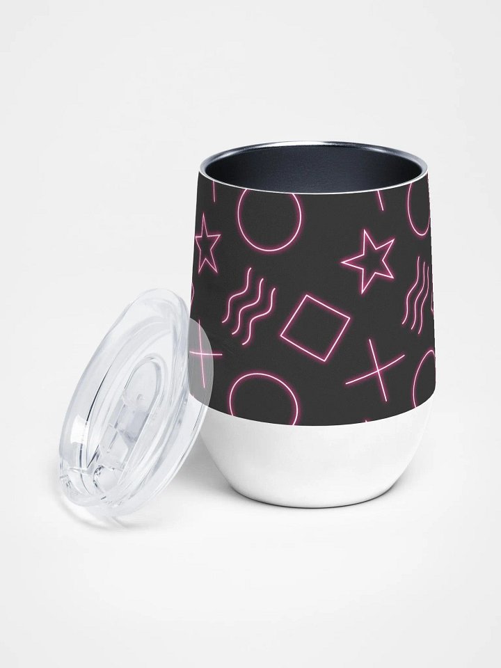 ESP Card Pattern Wine Tumbler—Berry Edition product image (2)
