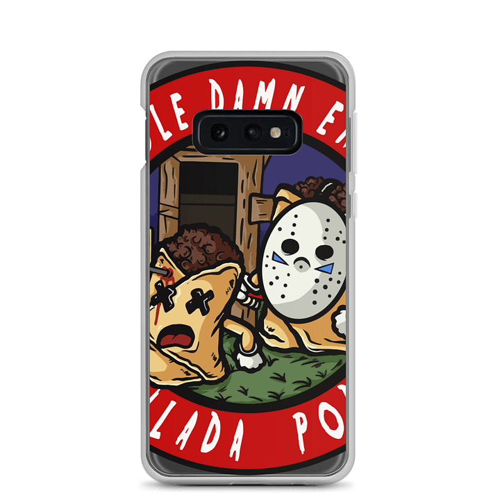 the whole damn enchilada logo cell phone case product image (3)