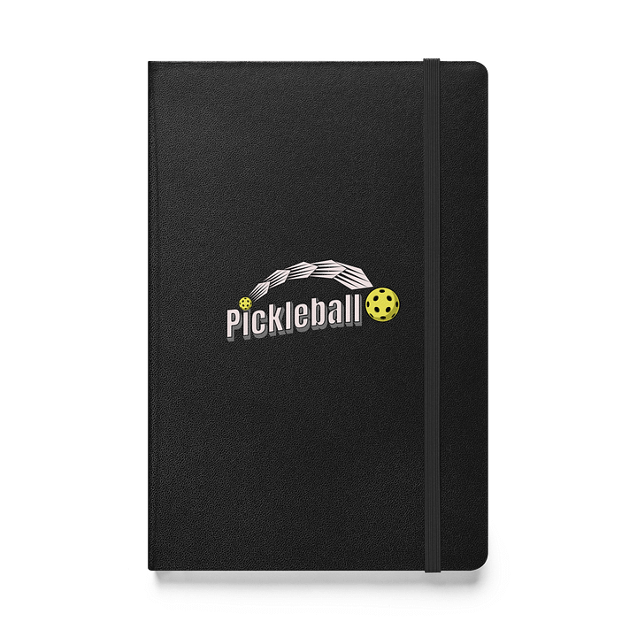 Pickleball Swoosh Path Hardcover Notebook product image (1)