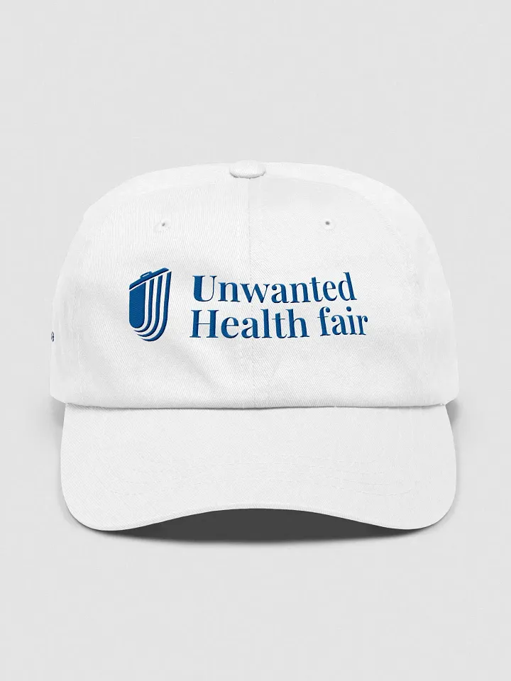 unwanted health fair / white cap product image (1)