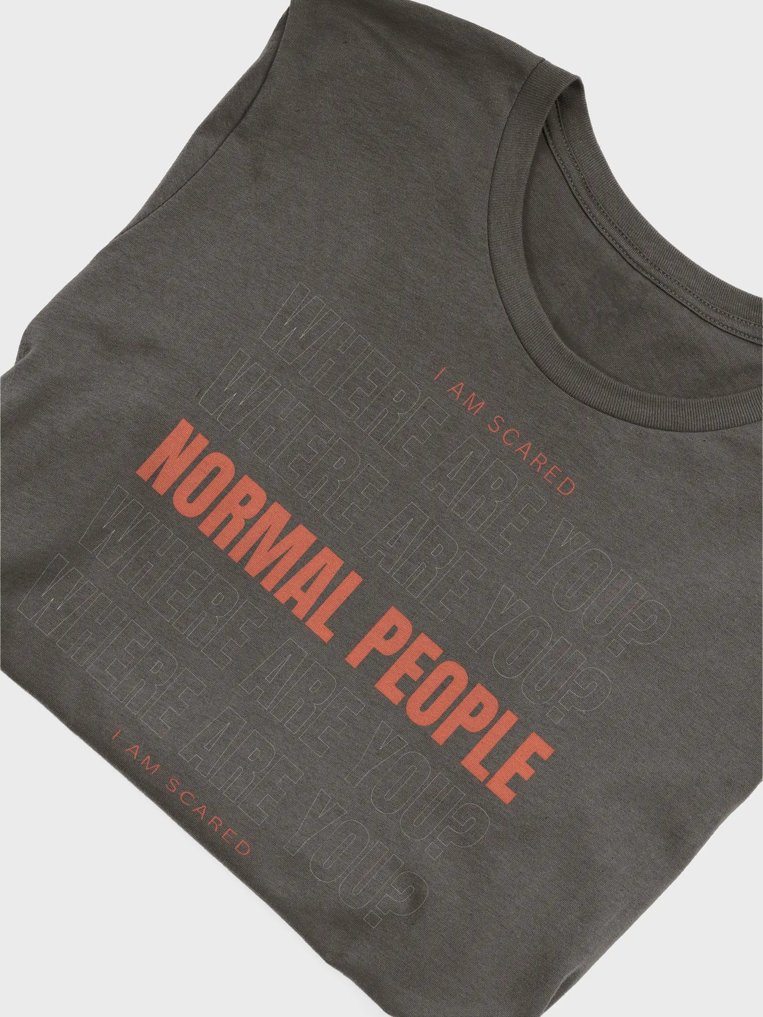 Lost and Scared Distorted T-Shirt product image (39)