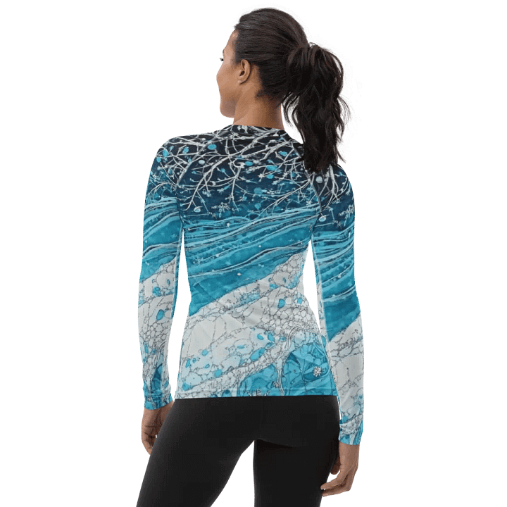 Winter Frost, Women's Rash Guard product image (2)