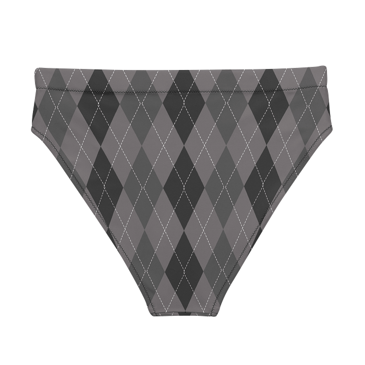 Black Argyle Paradise Bikini Bottom product image (2)