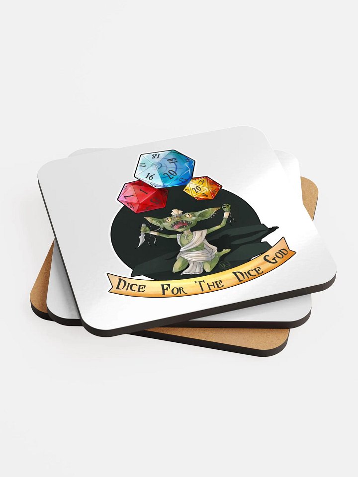 Dice God Coaster! product image (2)