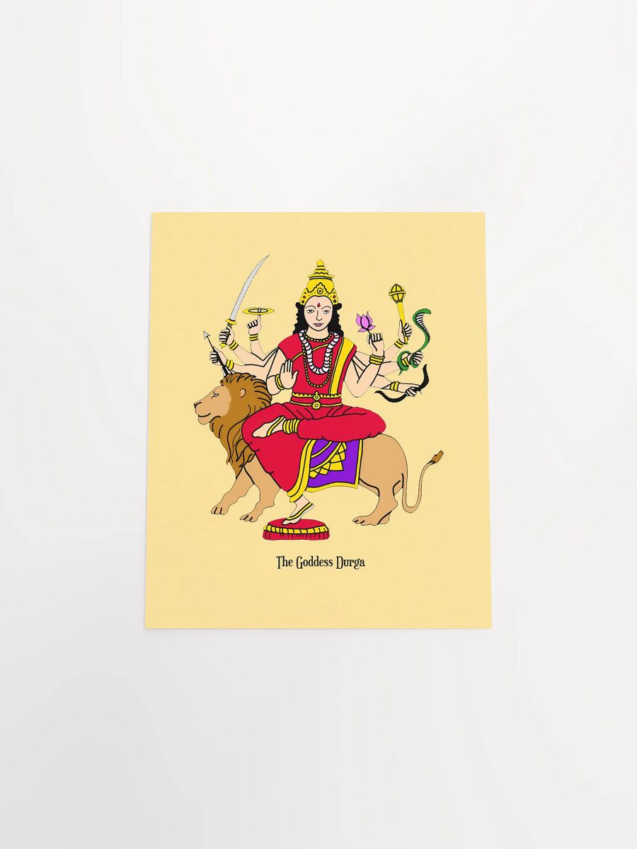 Goddess Durga 8x10 Print product image (4)