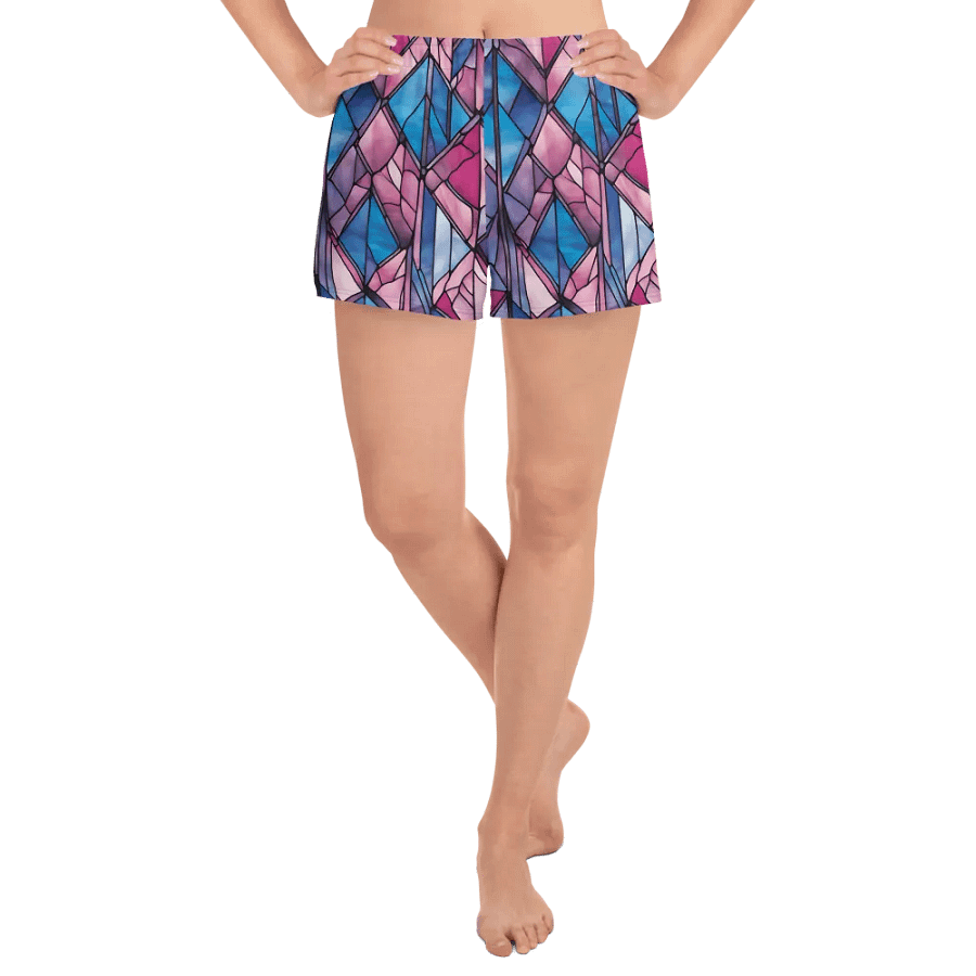 Symmetrical Splendor Athletic Shorts product image (11)