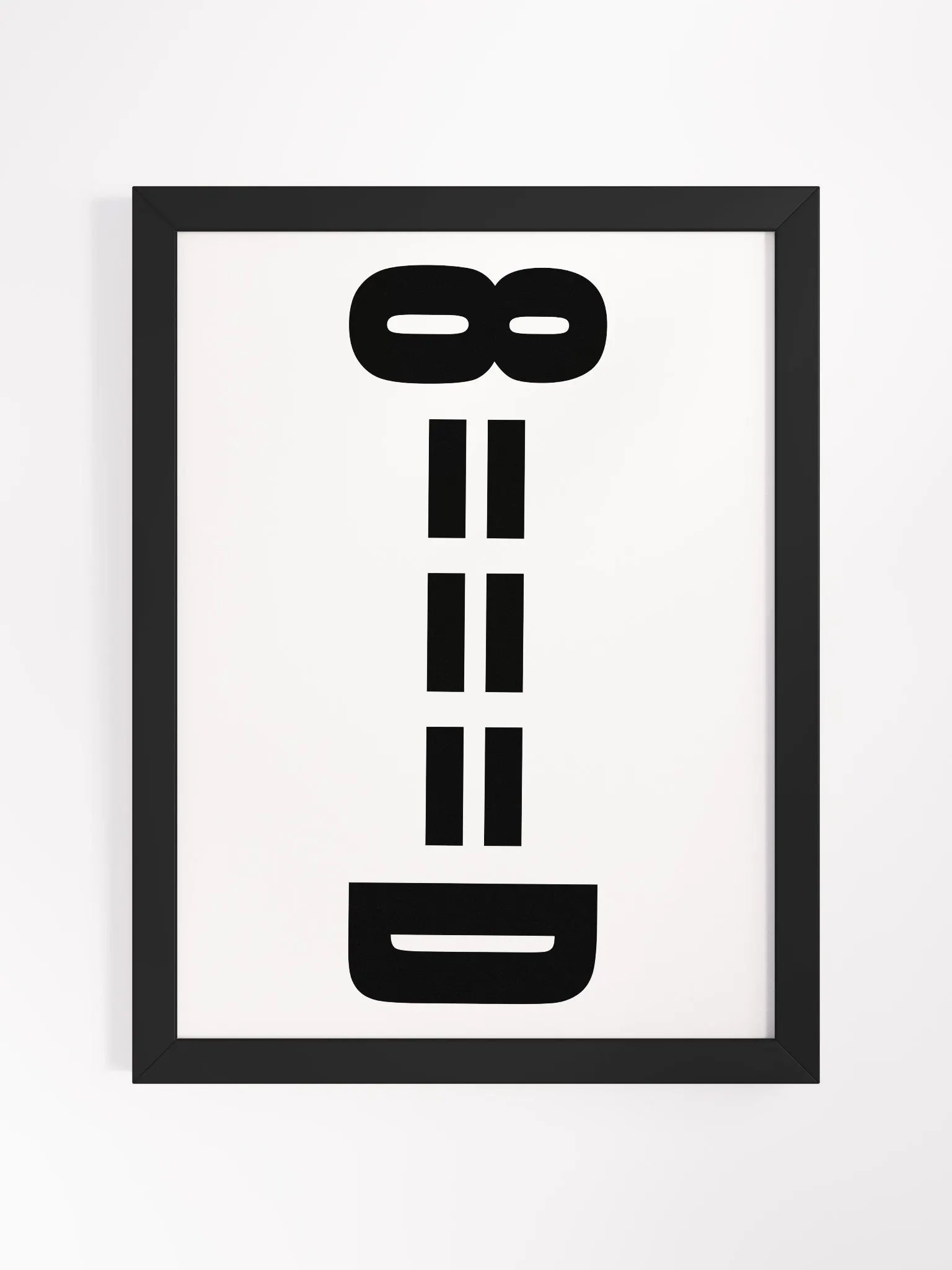 8===D Framed High-Quality Matte Poster product image (1)