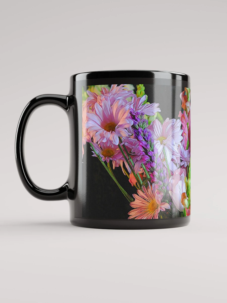Flowers 15 Black Coffee Mug product image (11)