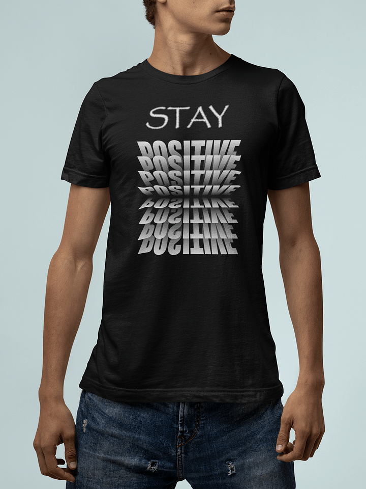 Stay Positive Heavyweight T-shirt product image (2)