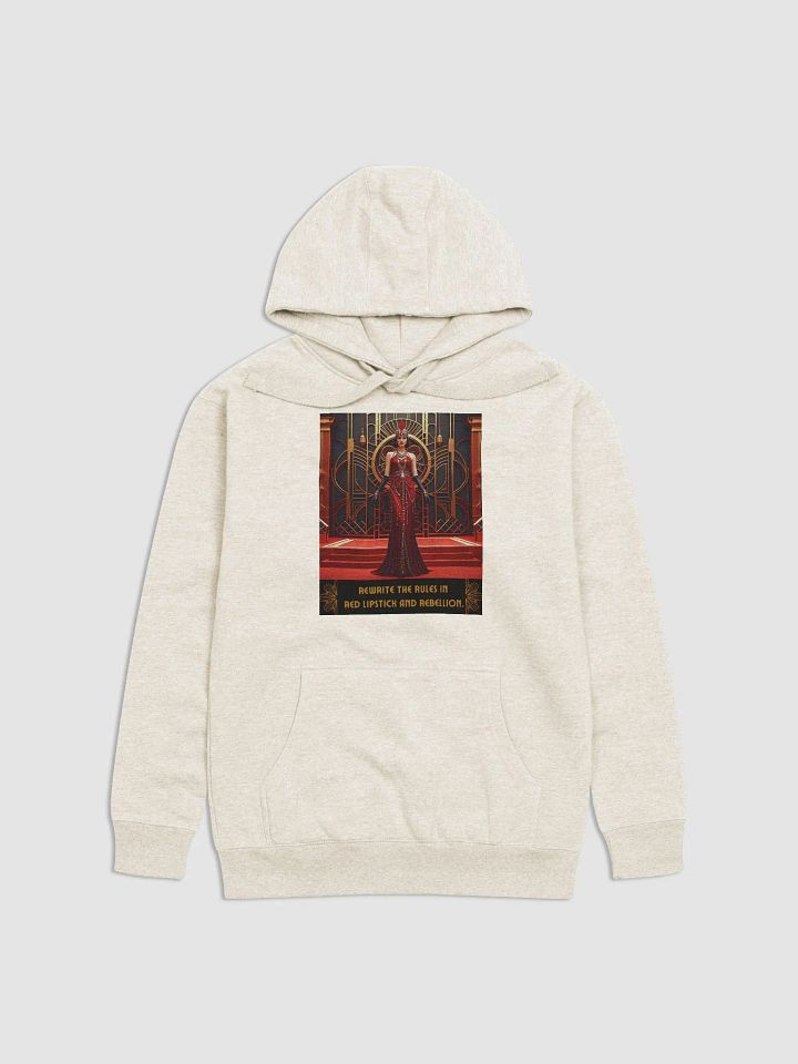 Rewrite the Rules in Red Lipstick and Rebellion 1920s Inspired - Hoodie product image (1)