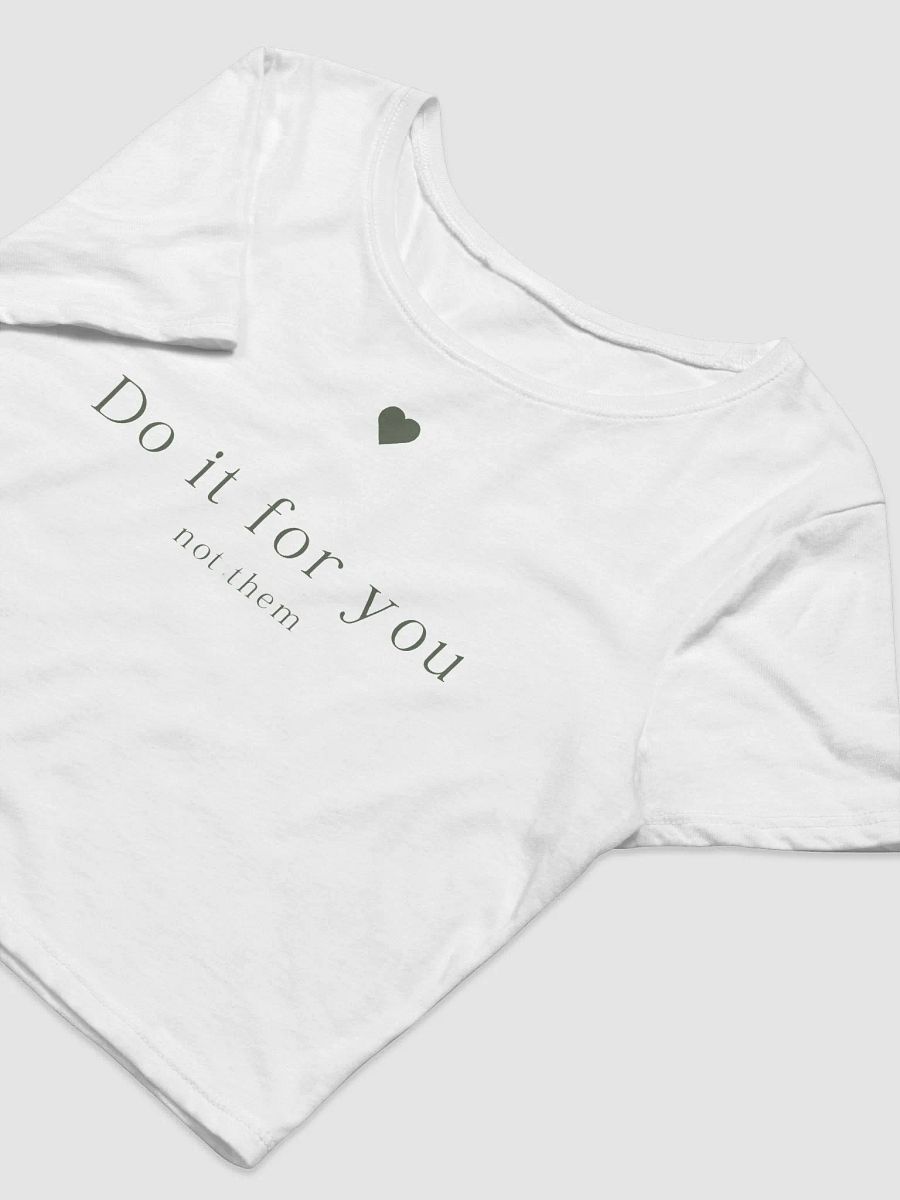 Do It For You Cropped Baby Tee product image (13)