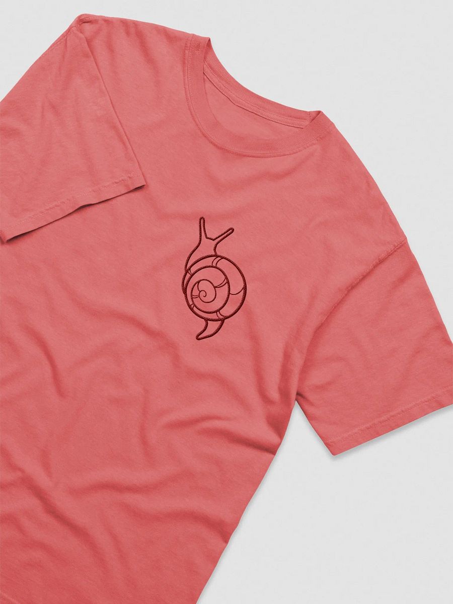 Embroidered Snail Tee - Watermelon product image (1)