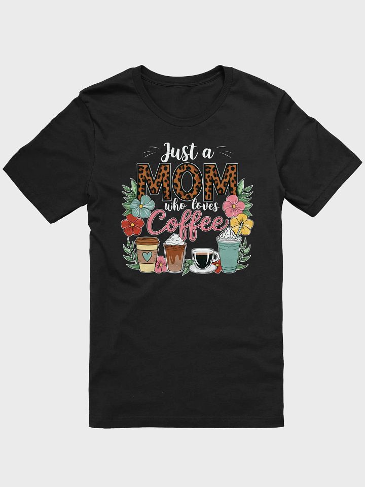 Leopard Mom Loves Coffee T-Shirt product image (1)
