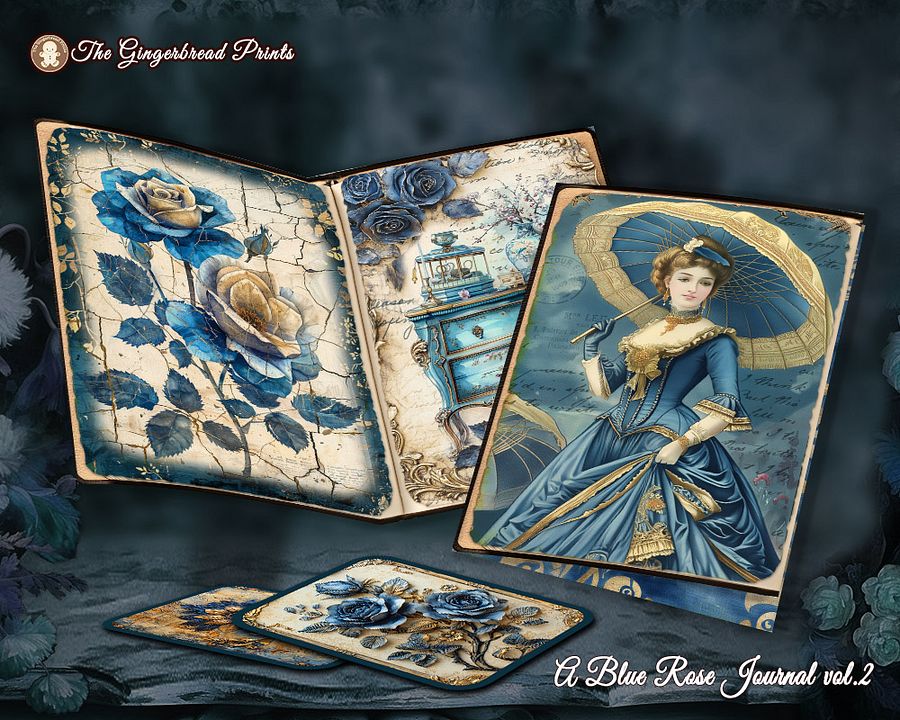 A Blue Rose Journal Vol.2 3-in-one Jumbo Collection Digital Kit product image (7)