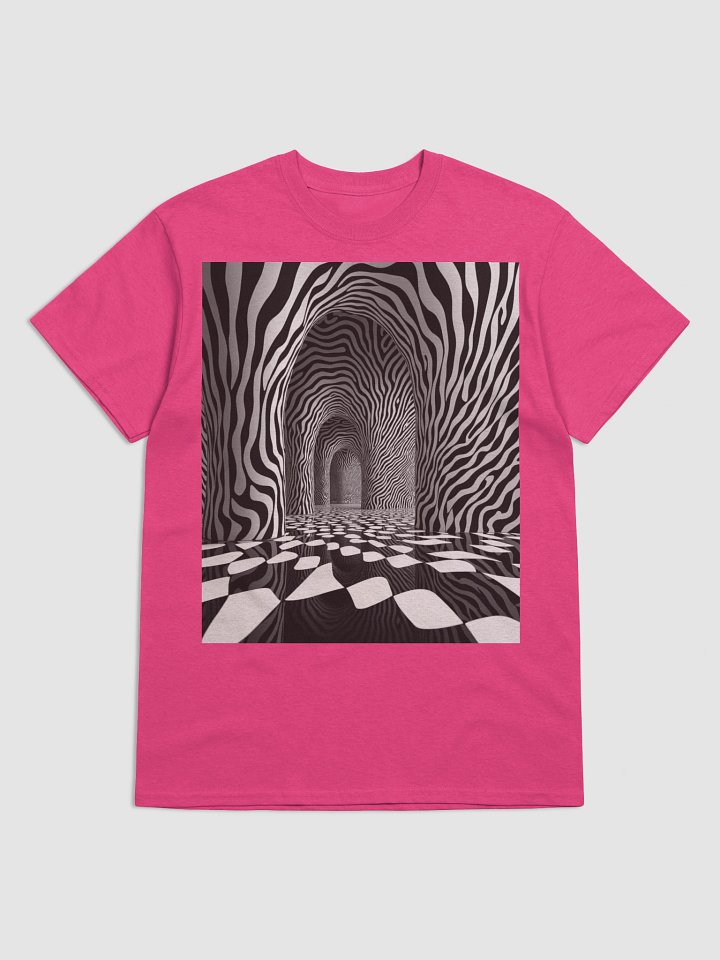 Zebra Maze – Optical Illusion Tunnel Art product image (1)