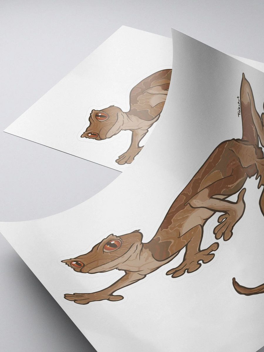 Satanic Leaf-Tailed Gecko Sticker product image (5)