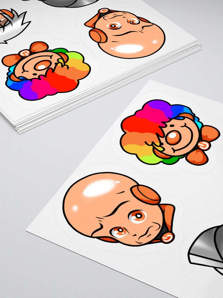 Power Guy Emote Sticker Set product image (4)