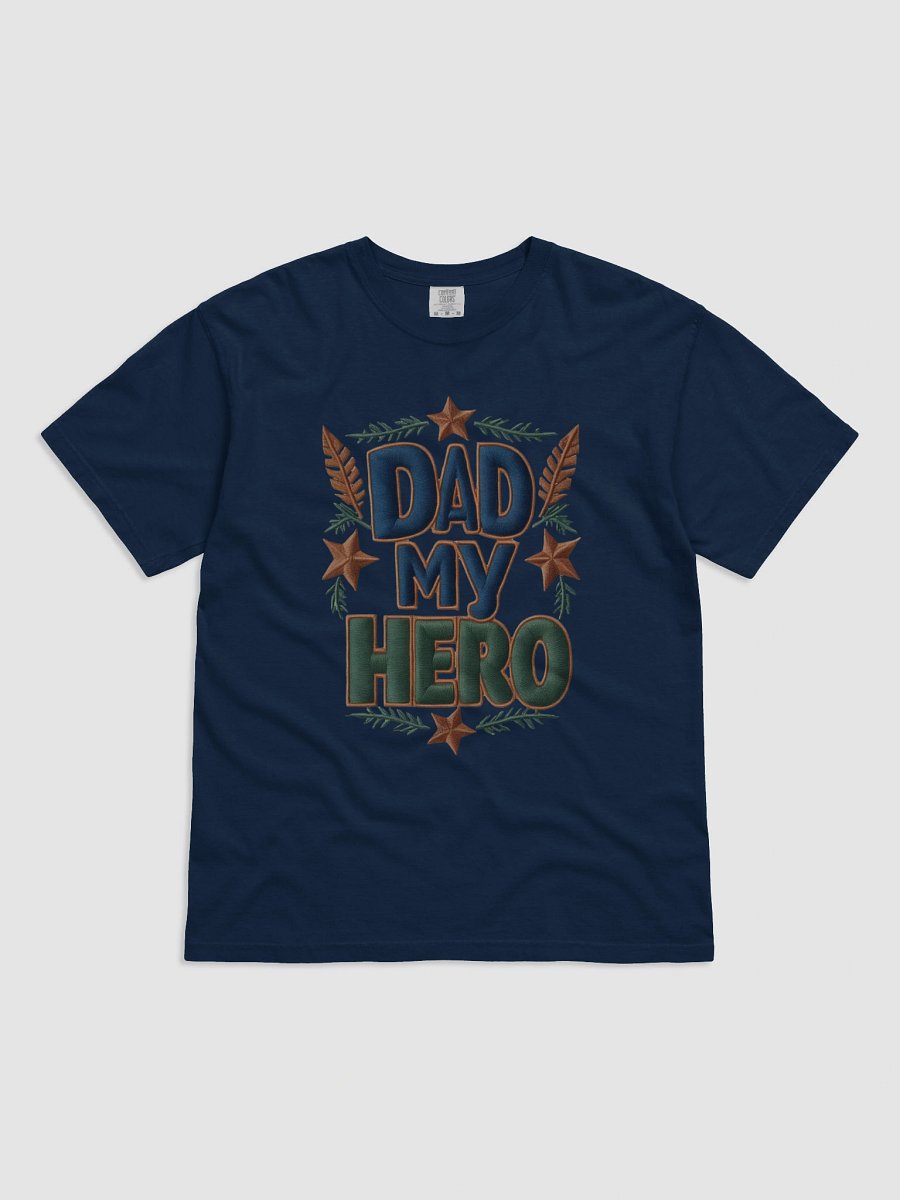 DAD MY HERO Textured T-Shirt product image (5)
