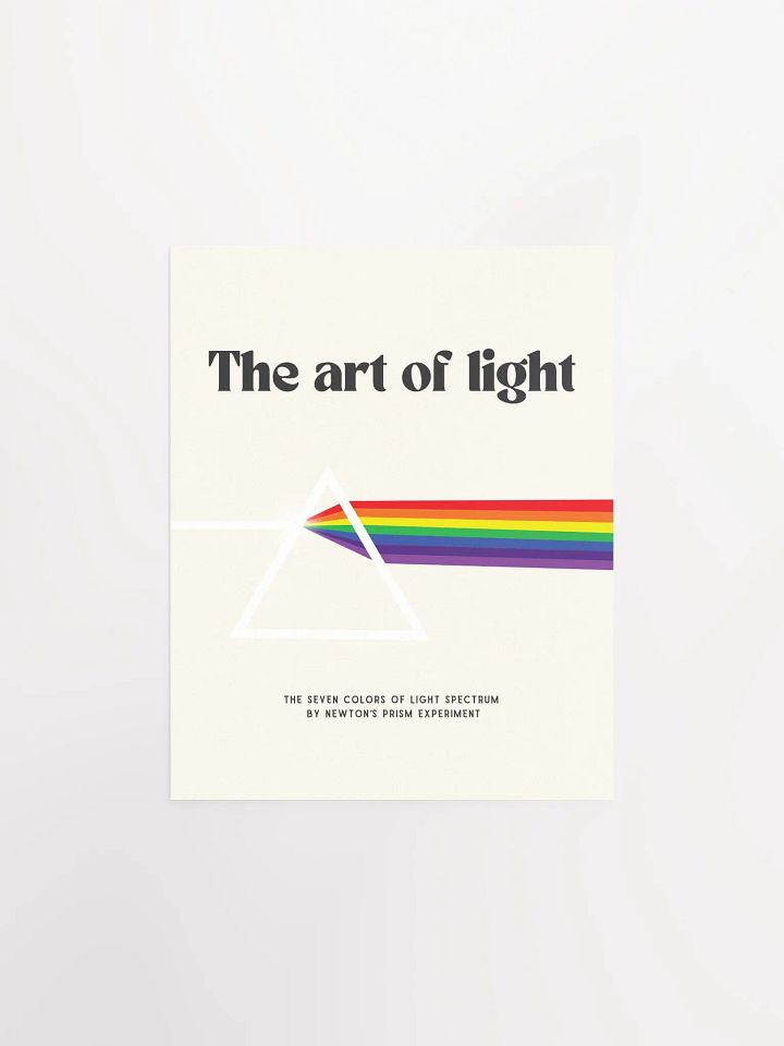 The Art of light - Enhanced Matte Paper Poster product image (1)