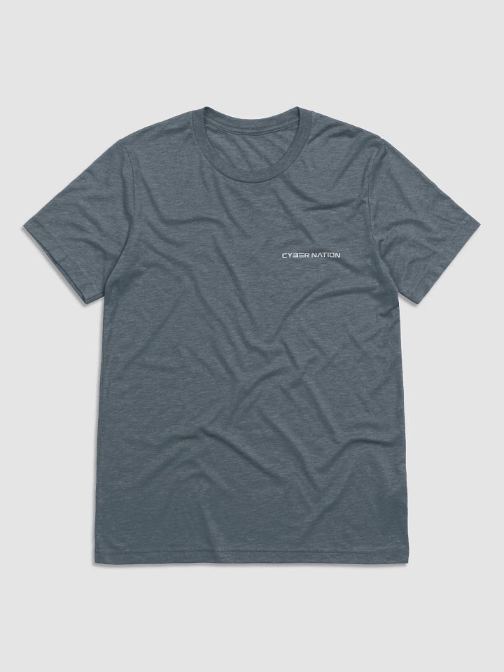 Cyber Nation Triblend Tee - Small Logo product image (6)