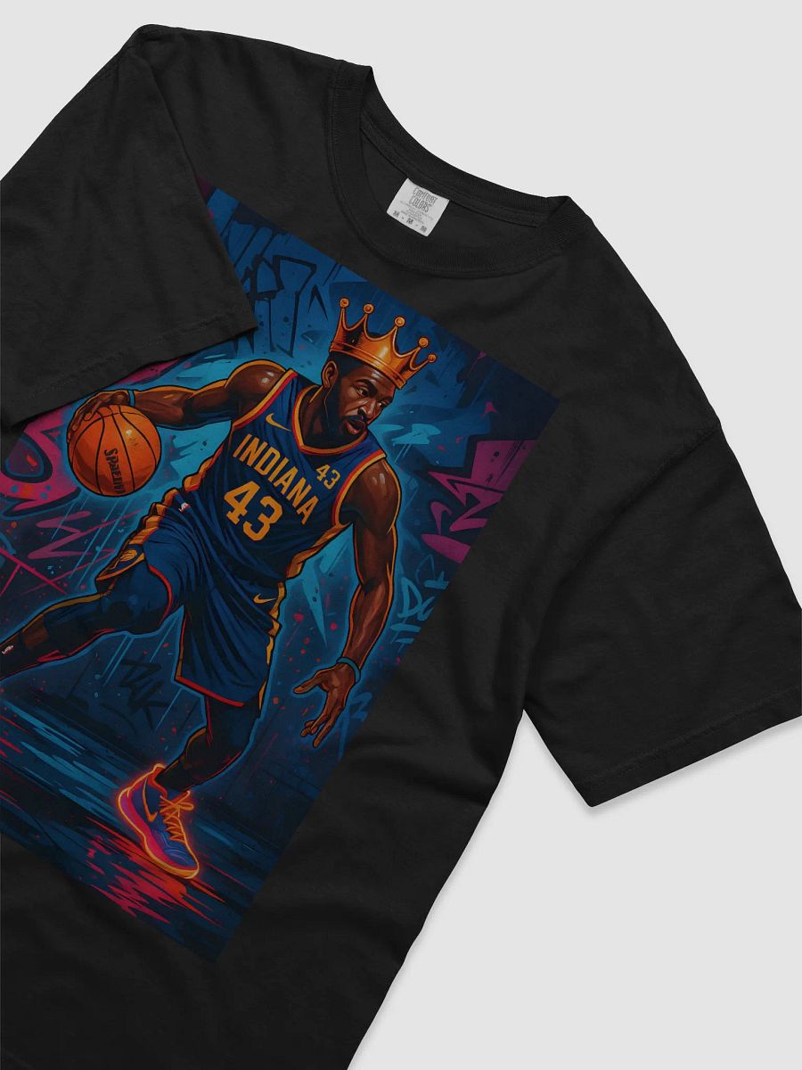 Crowned Street King | Neon Basketball Warrior Art product image (3)
