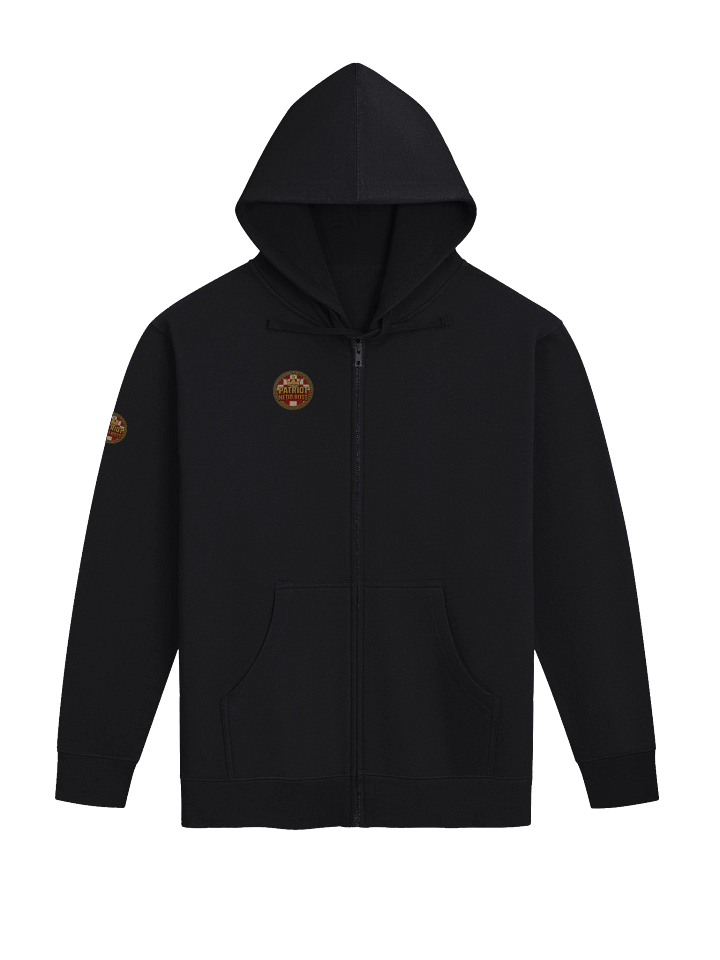 Royal Checkered Crown Zip-Up Hoodie product image (1)