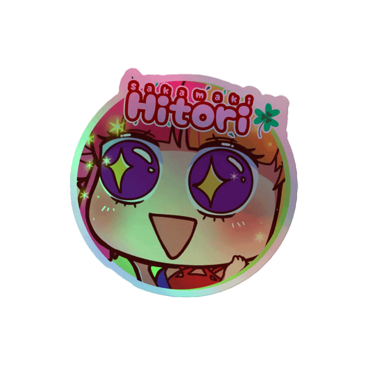 Hitori Logo Holographic Sticker product image (2)