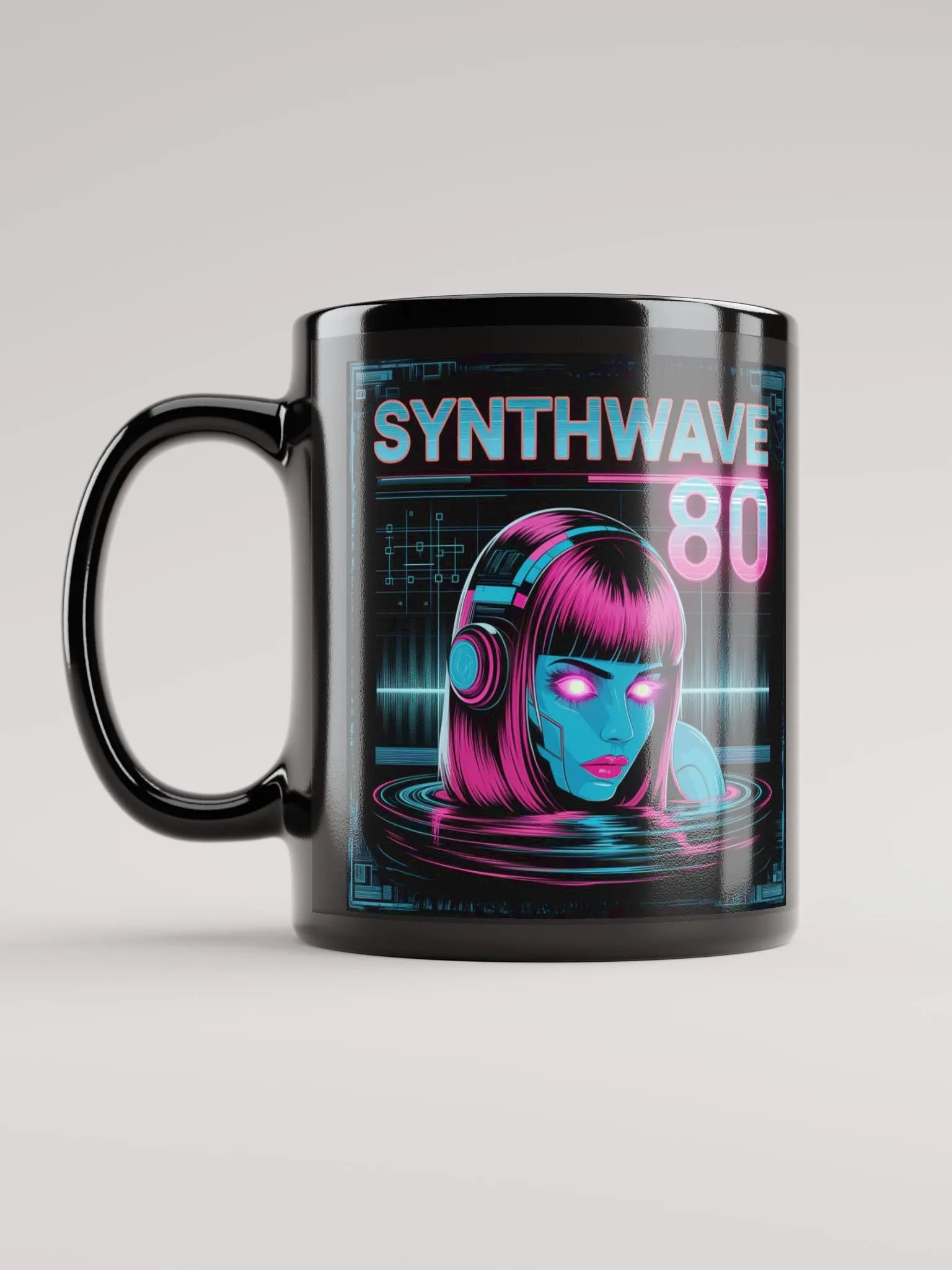 Neon Synthwave 80 Mug product image (12)