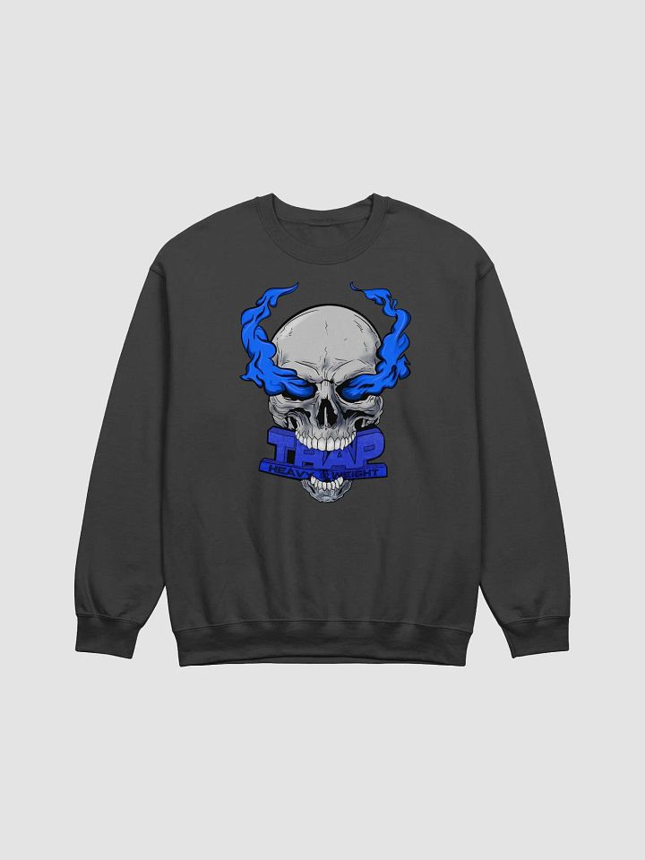 Trap Heavyweight Crewneck (Blue Logo) product image (1)