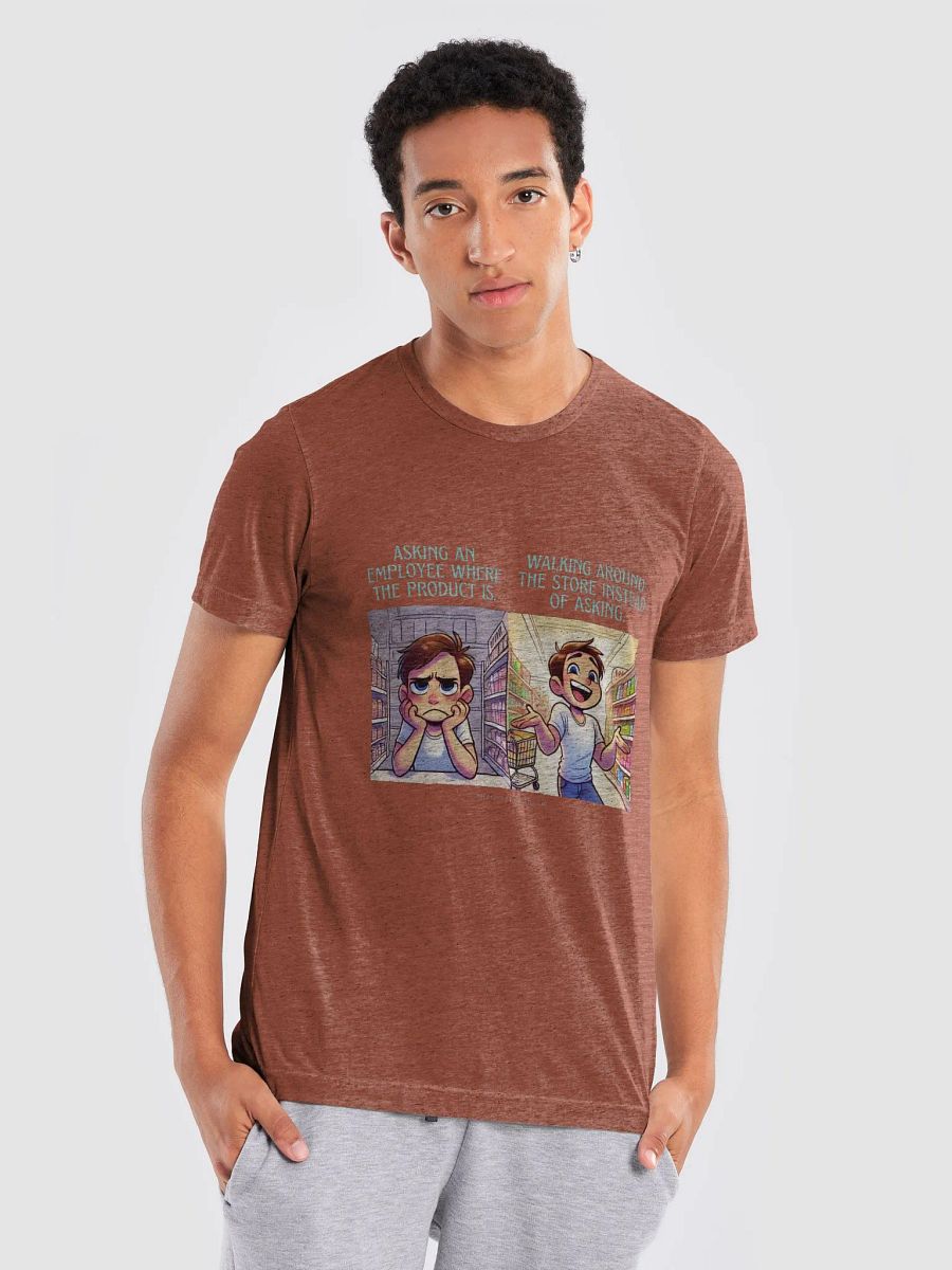 Retail Therapy Comic Print T-Shirt product image (5)