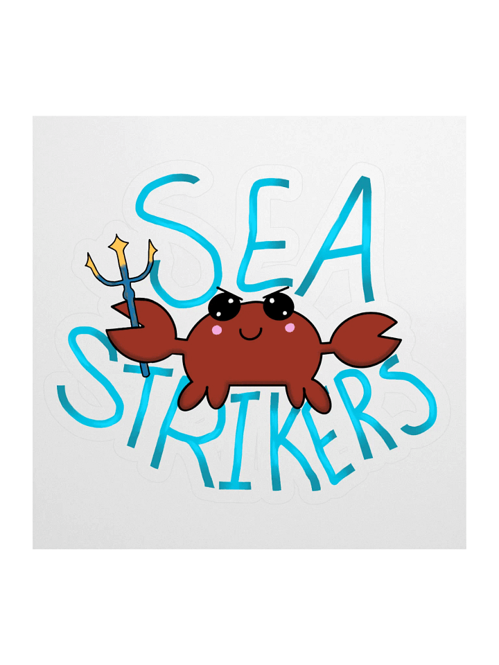 Aqua Team logo sticker product image (1)