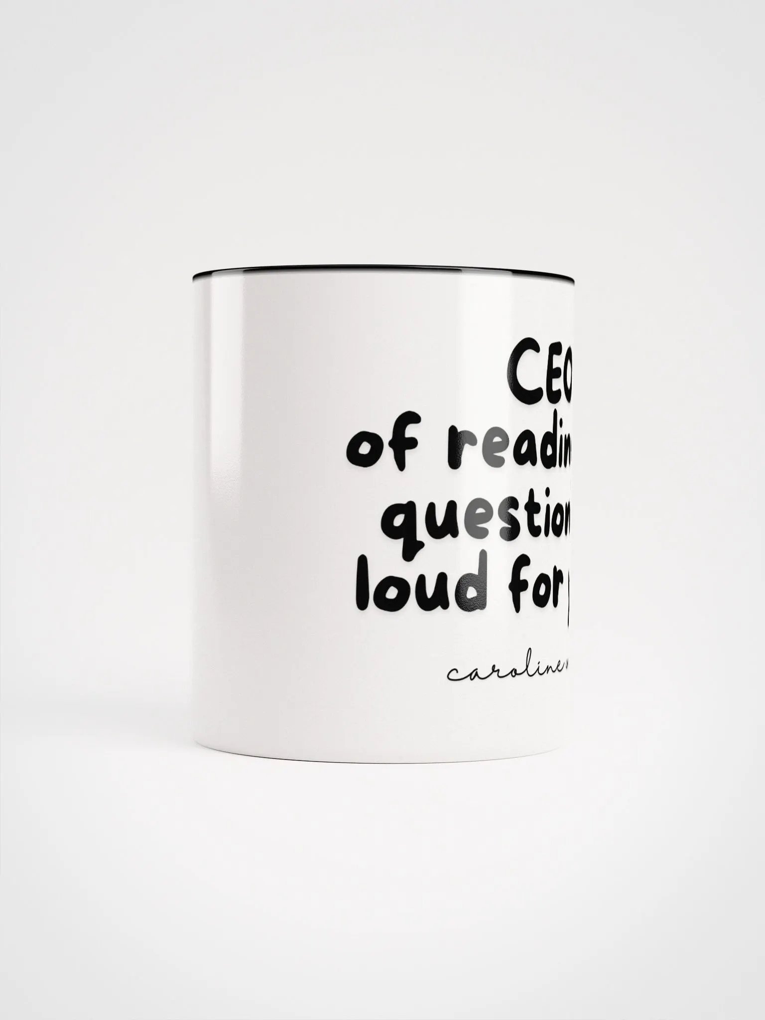 Reading The Question Aloud Mug - Multicolour product image (5)