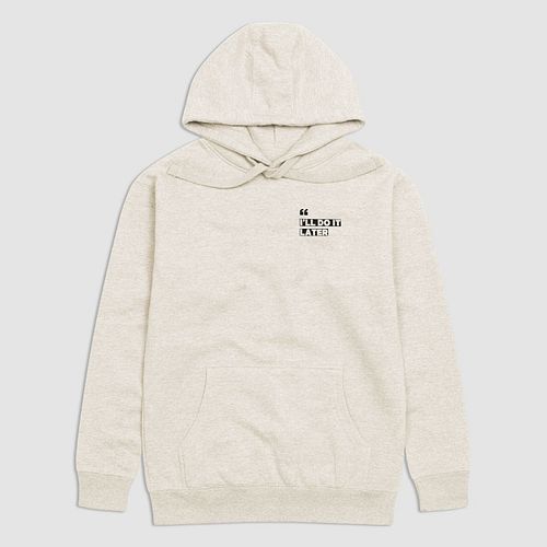 💭 Procrastination in style – the I'll Do It Later hoodie is here for all those moments when “later” sounds like the perfect p...