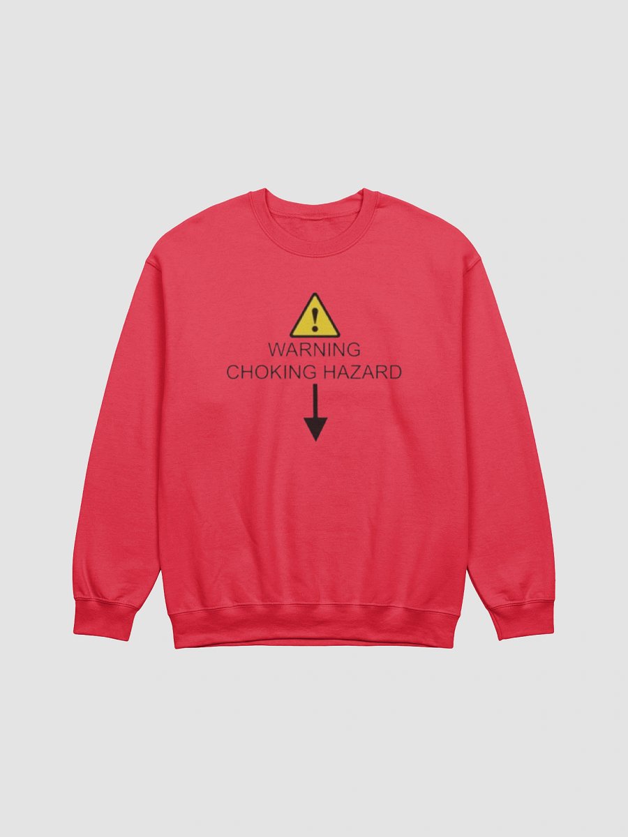 Warning Choking Hazard Sweatshirt product image (1)