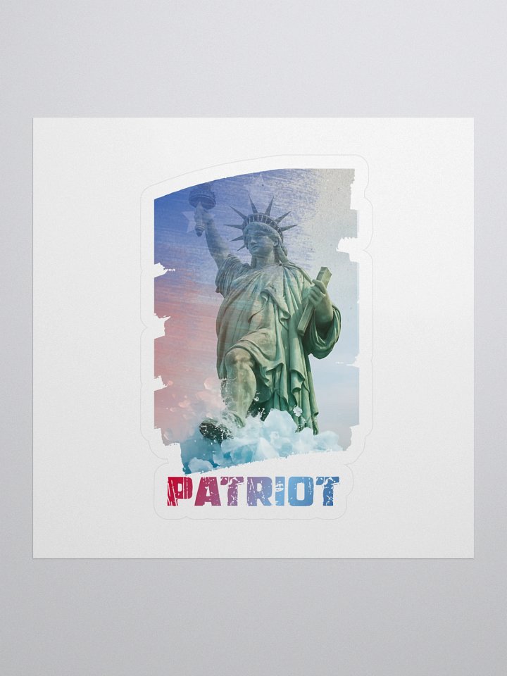 Patriot's Liberty Walk Kiss Cut Stickers product image (1)